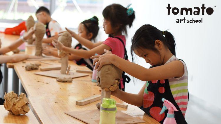 99元=4节蕃茄田艺术课程+精美到店礼！让孩子在艺术的氛围中发现自己，“从想法到实践、从掌握到调度、从自我到超越”，掌握“面对未知并超越未知”的能力~
